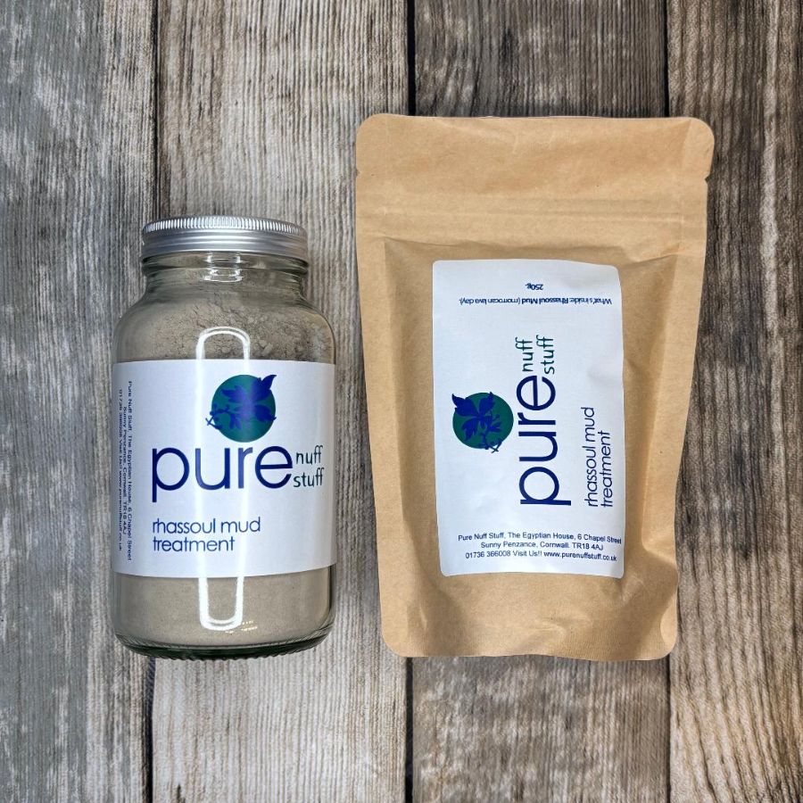 rhassoul mud from pure nuff stuff