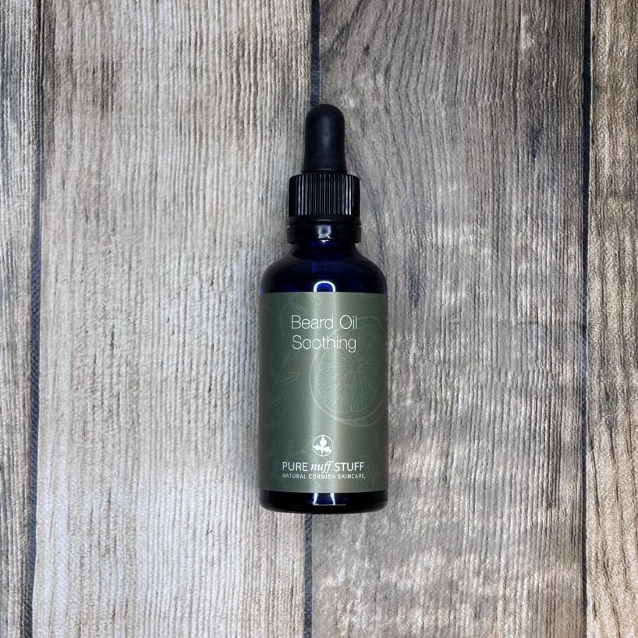 soothing beard oil from pure nuff stuff