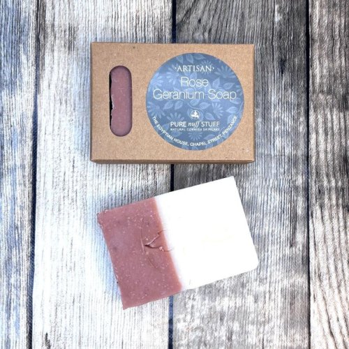 hand made soap from pure nuff stuff