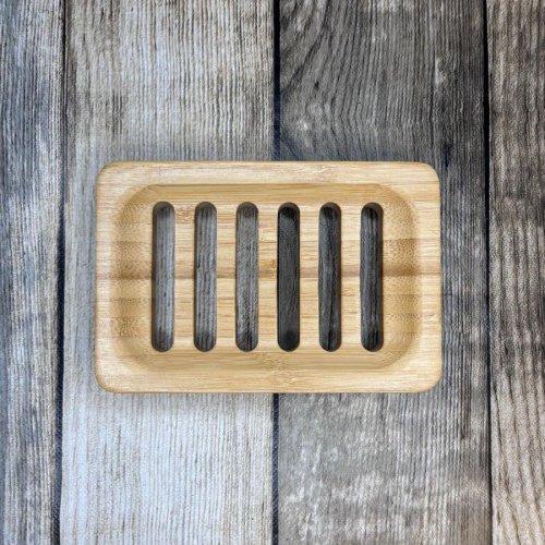 bamboo soap dish from pure nuff stuff