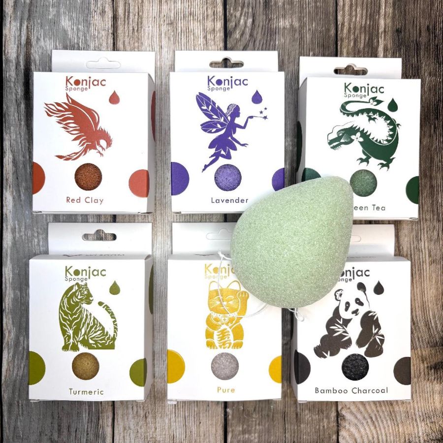 konjac sponges from pure nuff stuff