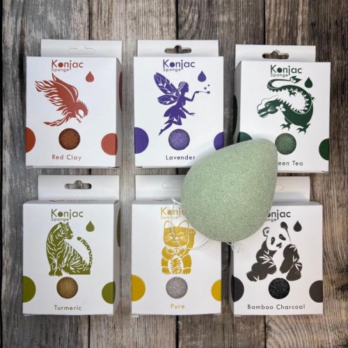 konjac sponges from pure nuff stuff