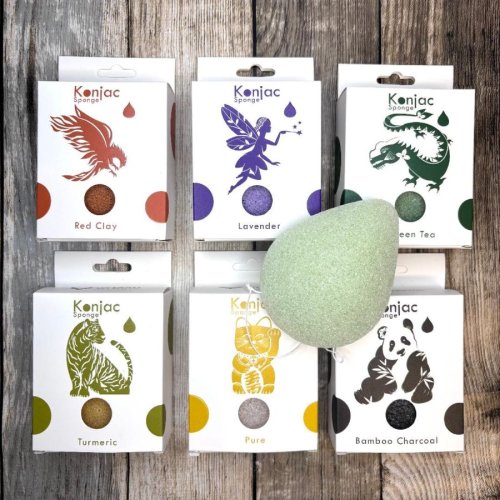 konjac sponges from pure nuff stuff