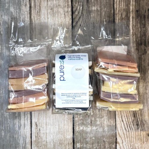 hand made soap from pure nuff stuff