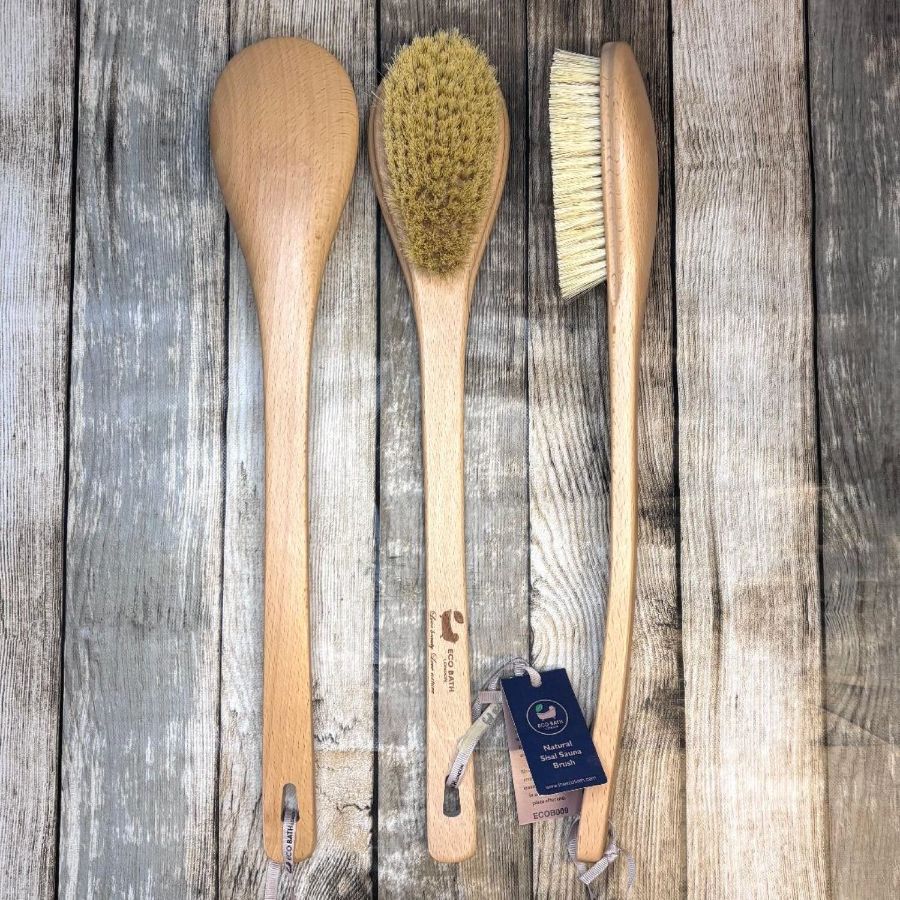 sisal body brush from pure nuff stuff