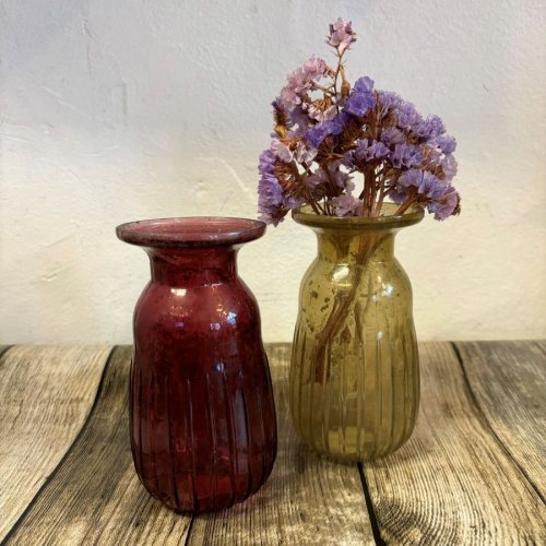 Pebble glass vase