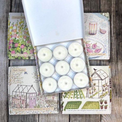 scented tealights from pure nuff stuff