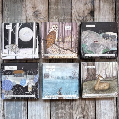 Winter Tealights from Pure Nuff Stuff