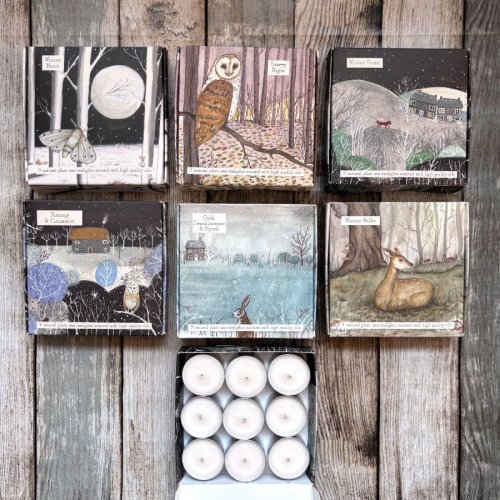 Winter Tealights from Pure Nuff Stuff