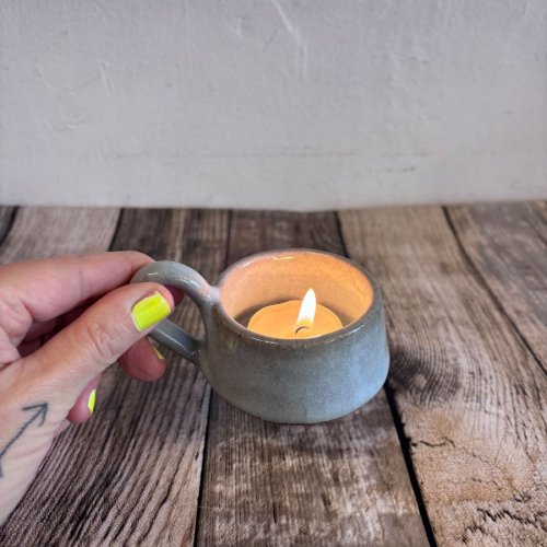 Ceramic Tealight from Pure Nuff Stuff