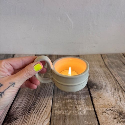 Cream Tealight from Pure Nuff Stuff