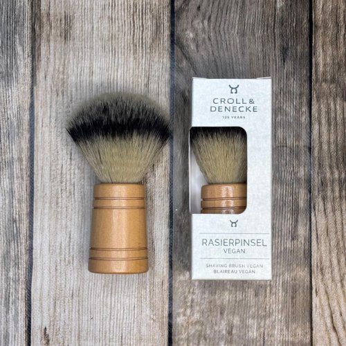 vegan shaving brush from pure nuff stuff