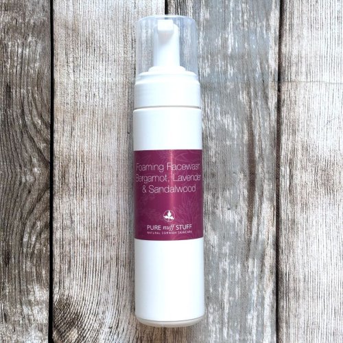 Natural sulphate free facewash from Pure Nuff Stuff