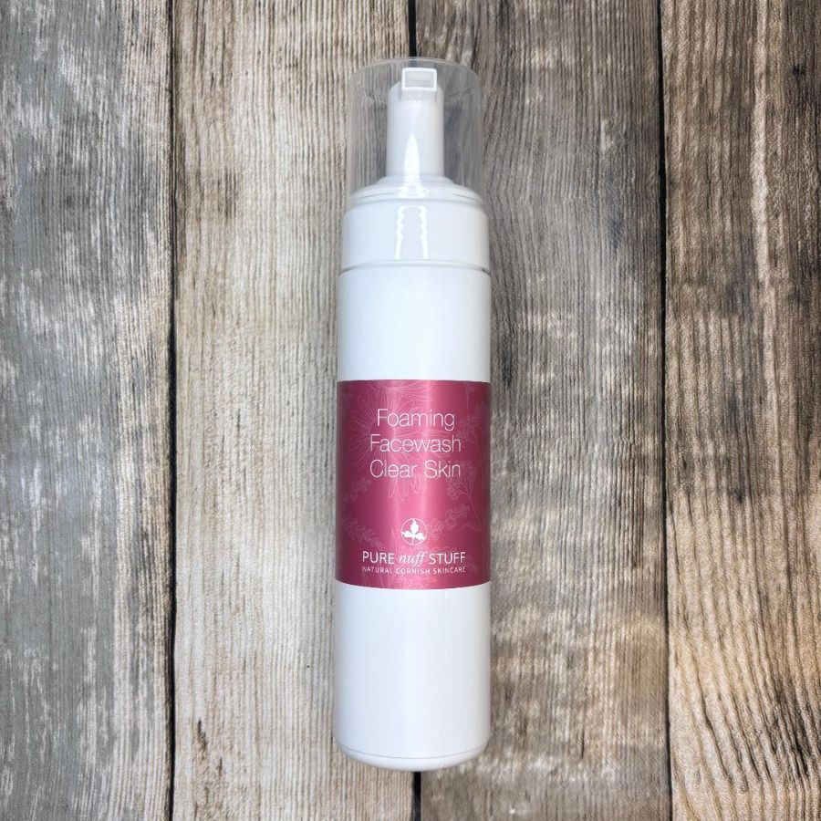 clear skin facewash from pure nuff stuff