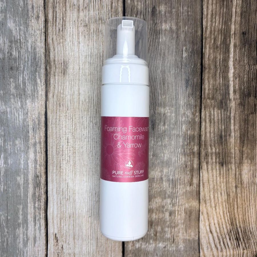 foaming facewash from pure nuff stuff