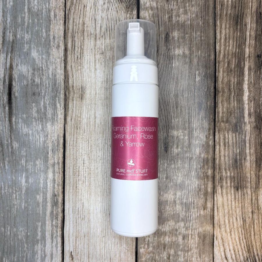foaming facewash from pure nuff stuff