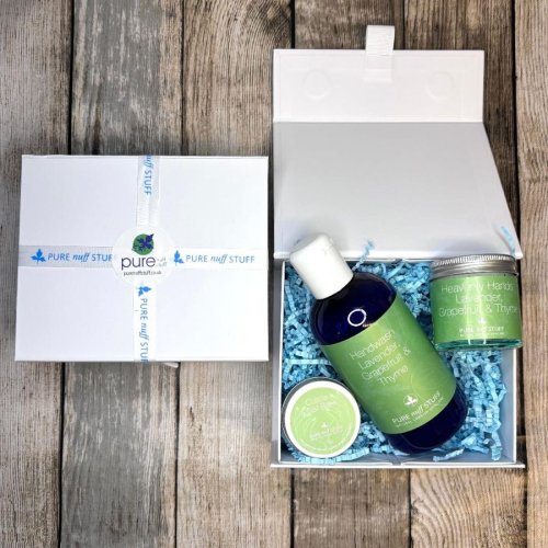 hand care bundle from pure nuff stuff