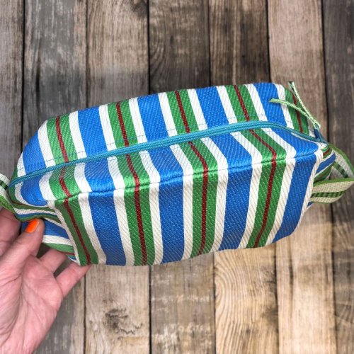 Striped Washbags from Pure Nuff Stuff