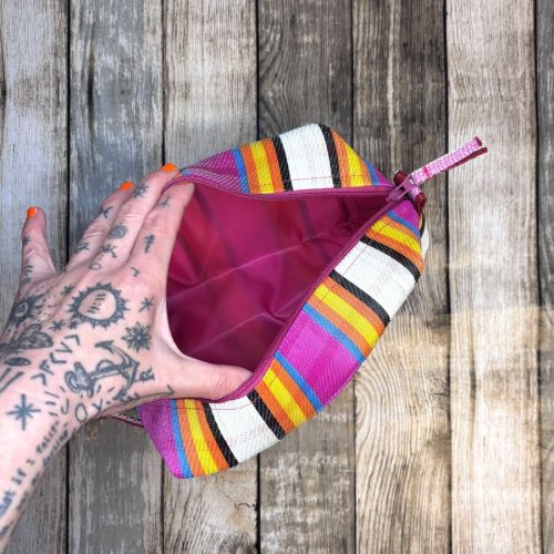 Striped Washbags from Pure Nuff Stuff