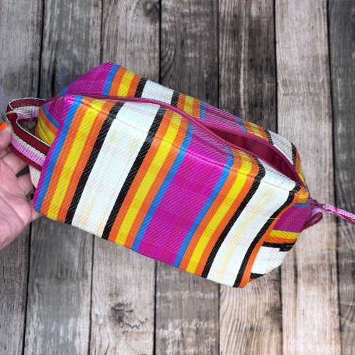 Striped Washbags from Pure Nuff Stuff