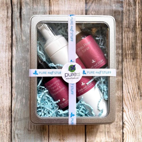 rose and frankincense gift box from pure nuff stuff
