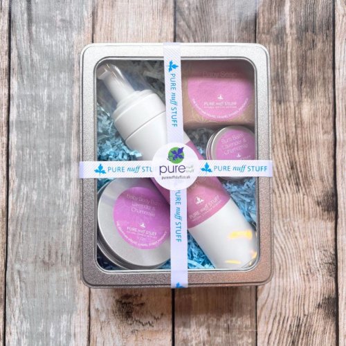 baby gift box from pure nuff stuff 