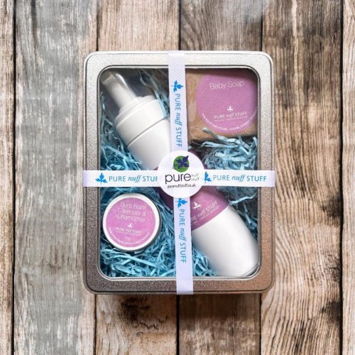 baby gift box from pure nuff stuff 