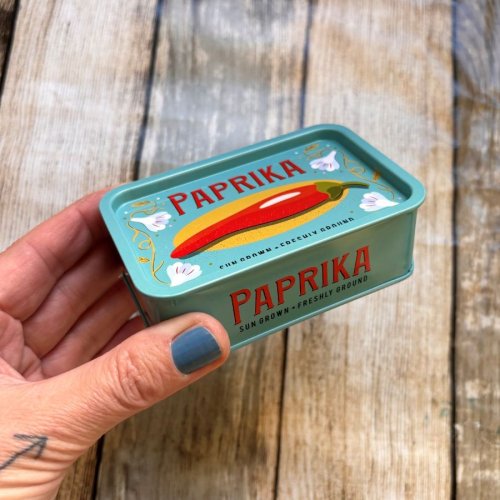 Retro storage tins from Pure Nuff Stuff