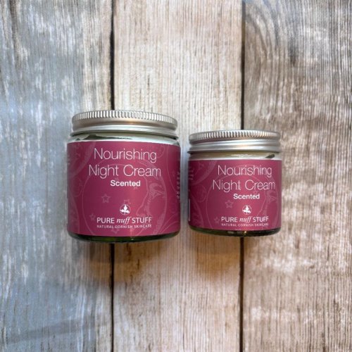 natural nourishing night cream from pure nuff stuff