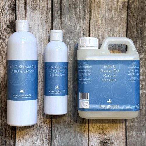 shower gel from pure nuff stuff