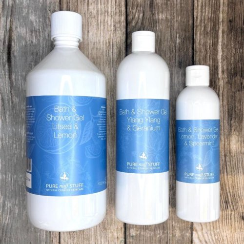 shower gel from pure nuff stuff