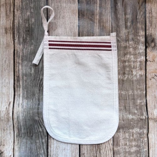 Silk exfoliating mitt from Pure Nuff Stuff