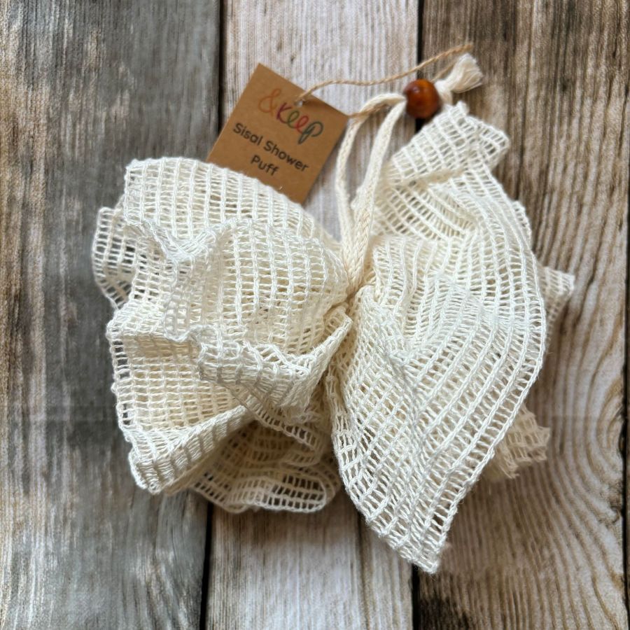 Natural Sisal Fibre Body Scrunchie