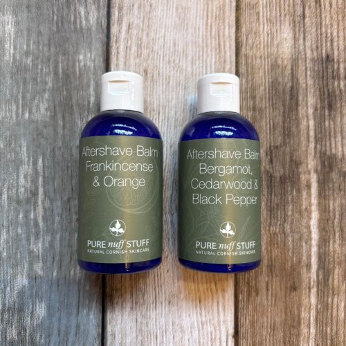 Cooling aftershave balm with Aloe from Pure Nuff Stuff