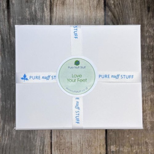 love your feet gift box from pure nuff stuff