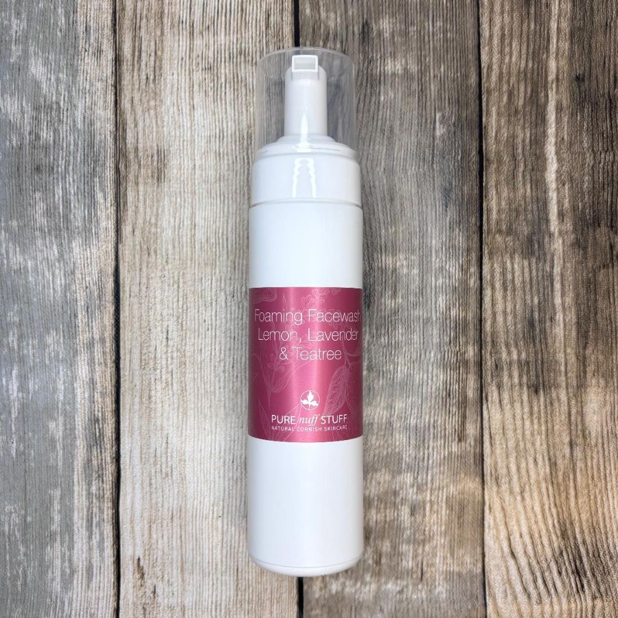 foaming facewash from pure nuff stuff