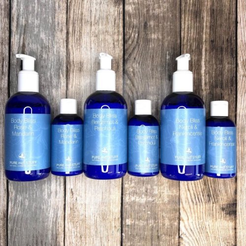 scented body lotion from pure nuff stuff