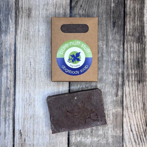 dog soap from pure nuff stuff