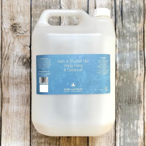 larger size bath & shower gel from pure nuff stuff