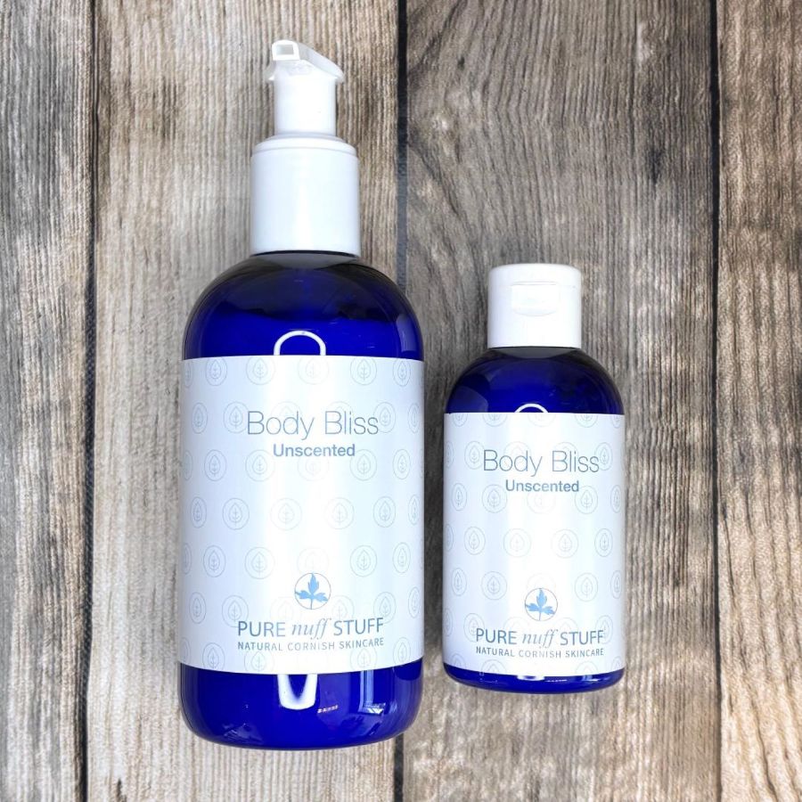 unscented body lotion from pure nuff stuff