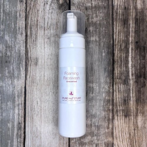 foaming facewash from pure nuff stuff